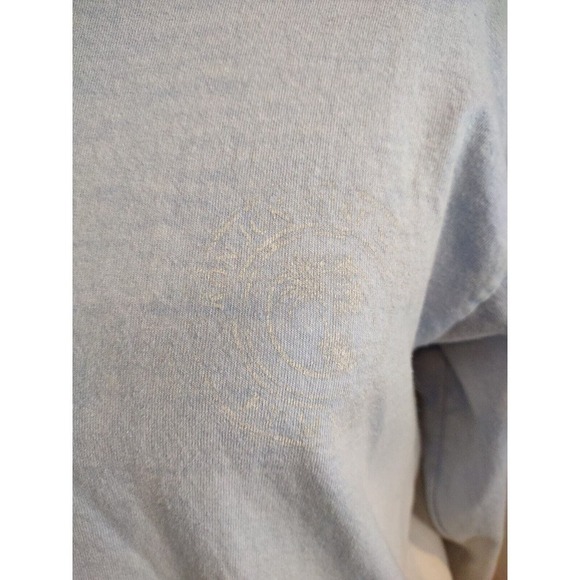 Ron Jon Womens Medium Surf Shop Fort Meyers Ombre Long Sleeve T Shirt Tee Crop - Picture 2 of 5